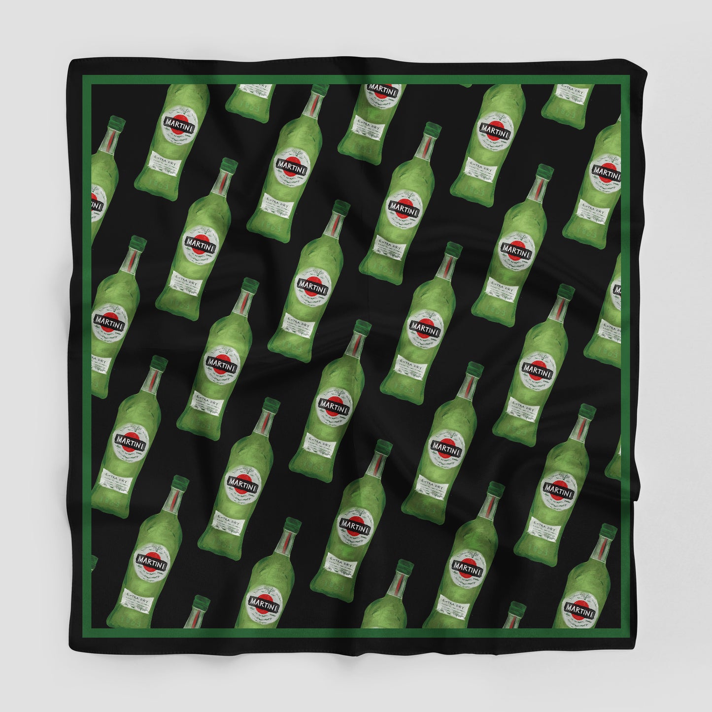 Pocket square for the martini lover